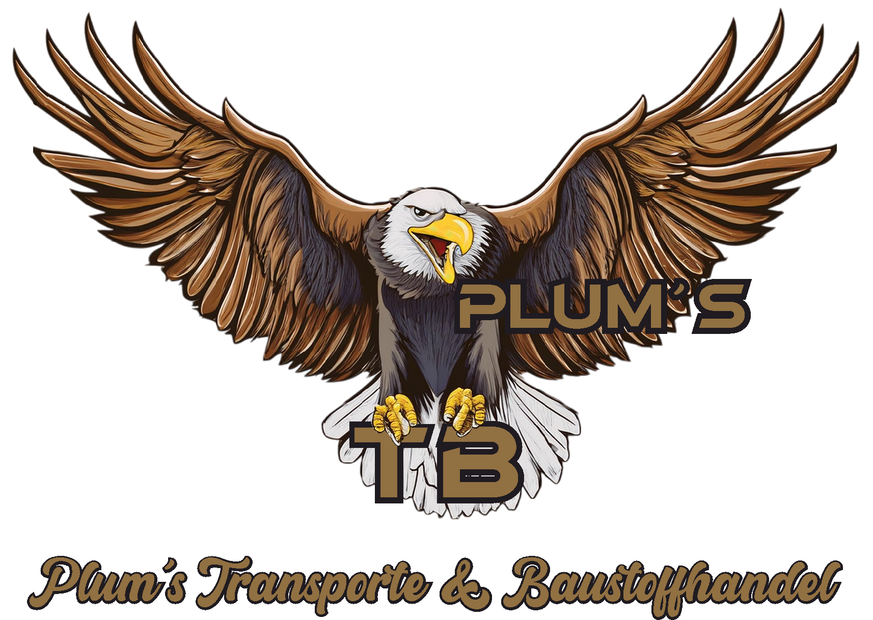 Plum's Transporte & Baustoffhandel Logo